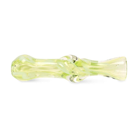 Custom Glass 3" Green Lime Slyme One Hitter Pipe