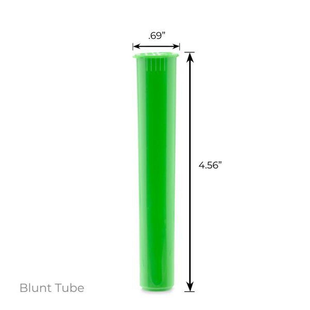 Loud Lock Blunt Tubes - 118mm - 1000ct - Green