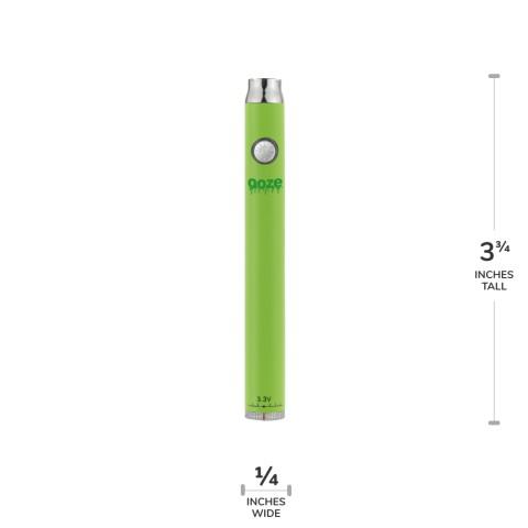 Ooze Slim Twist 510 Thread 320 mAh CBD Vape Pen Battery + USB Charger