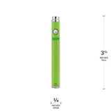 Ooze Slim Twist 510 Thread 320 mAh CBD Vape Pen Battery + USB Charger