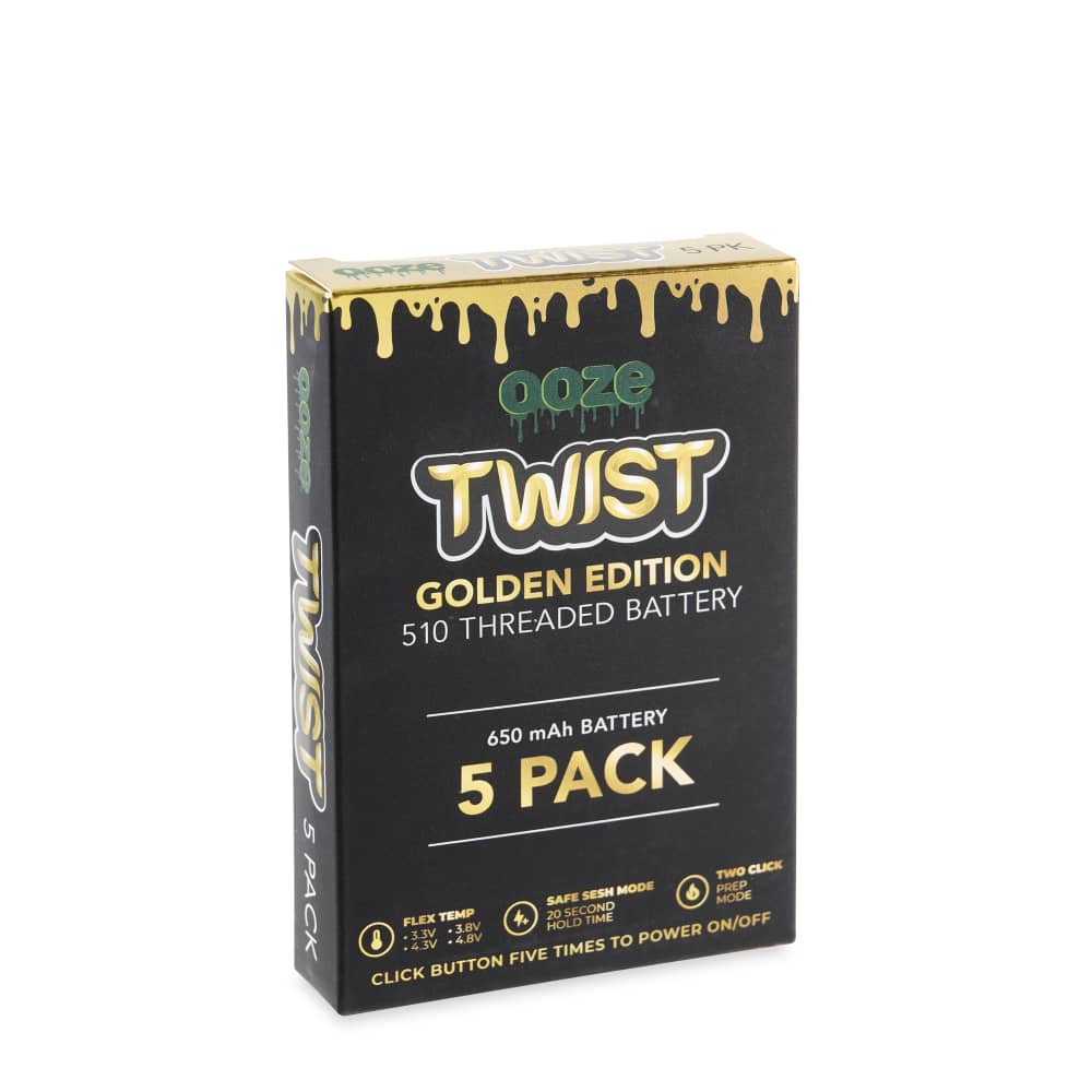 Ooze 650 Twist Battery - 5 Pack