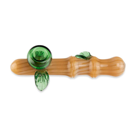 Custom Glass 5” Tree Trunk Hand Pipe