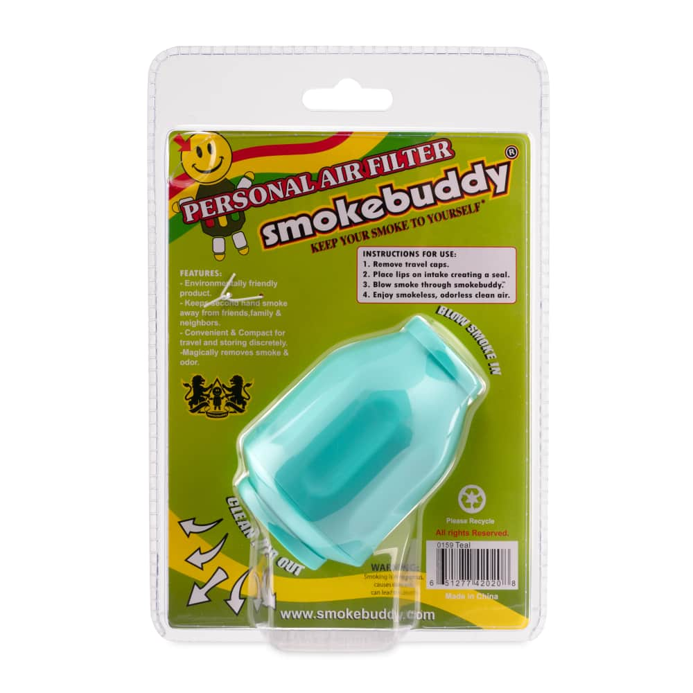 Smokebuddy Original Personal Air Filter Device  Teal