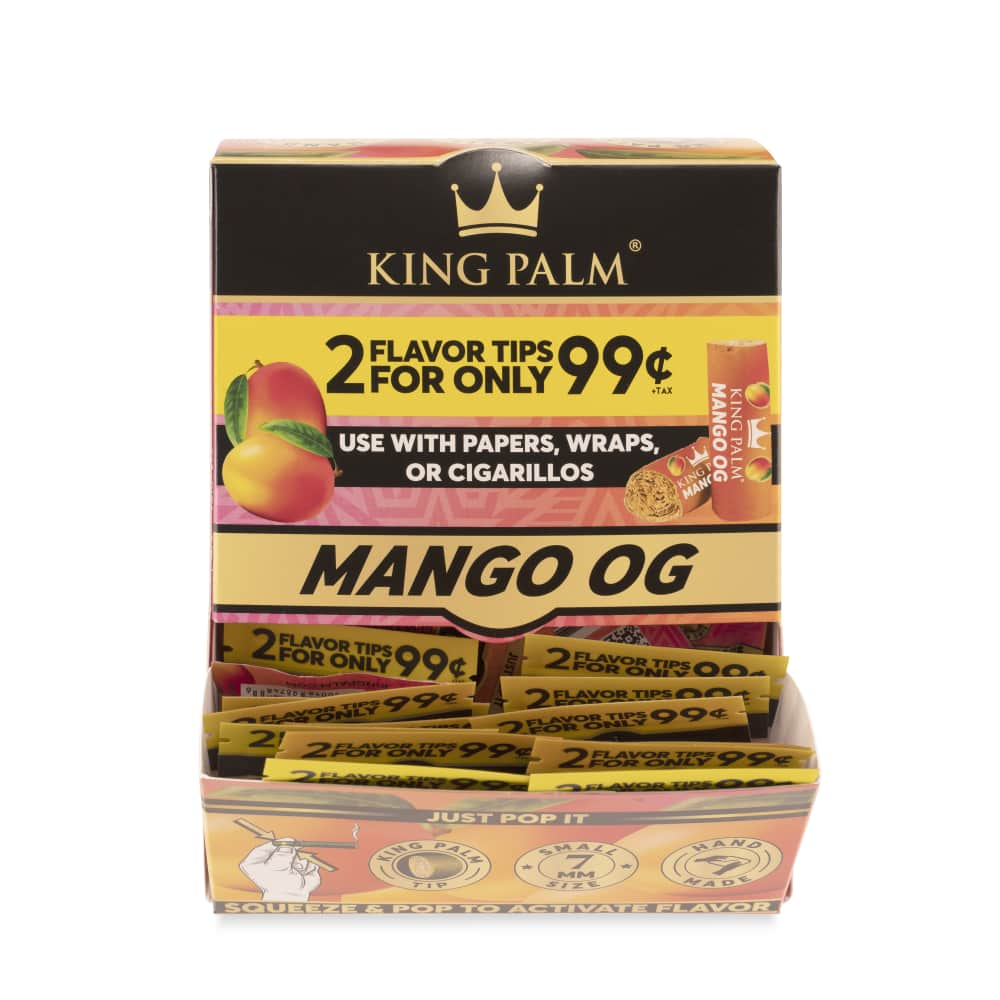 King Palm Pre-Priced $0.99 2pk Flavor Filters - 50ct