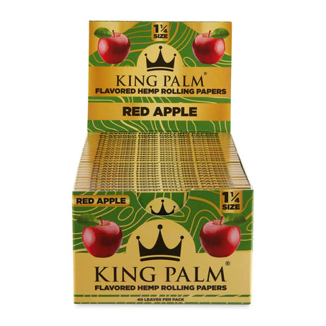 King Palm Flavored Hemp Rolling Papers 50ct Display – 1 ¼ Size