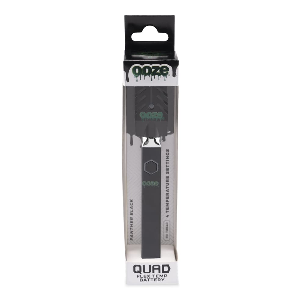 Ooze Quad 510 Thread 500 mAh Square Vape Pen Battery