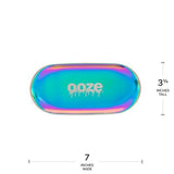 Ooze Rolling Tray - Metal - Aura Rainbow