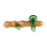 Custom Glass 5” Tree Trunk Hand Pipe