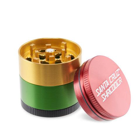 Santa Cruz Shredder 4pc Small Aluminum Herb Grinder