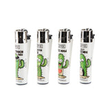 Clipper Lighter 48ct Plastic POP Counter Display – Cactus