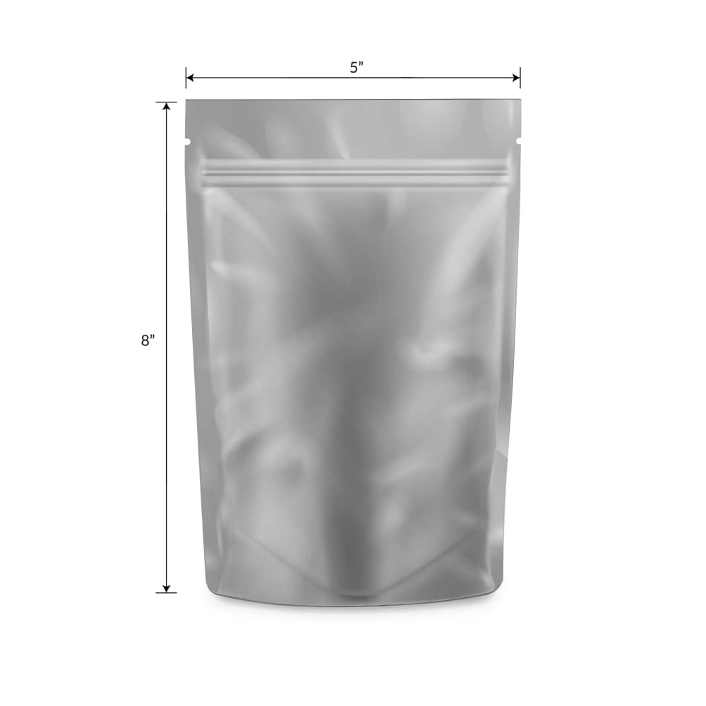 Loud Lock 1/2 Ounce Mylar Smell Proof Vacuum Seal Bags - 1,000 Count