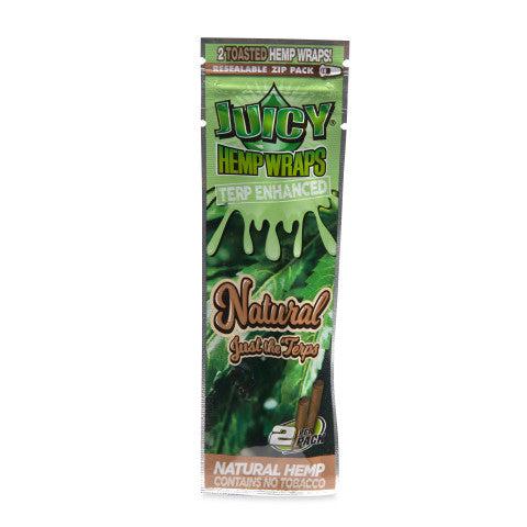Juicy Jays Terp Enhanced Hemp Wraps 2pk Pouch 25ct POP