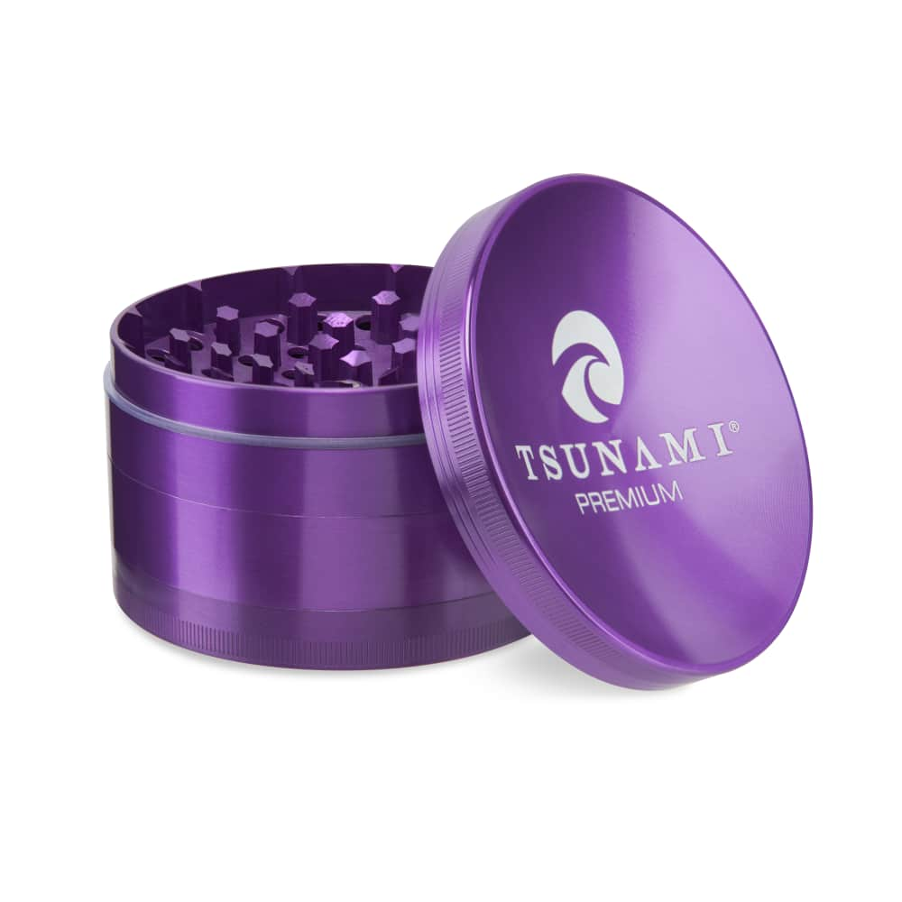 Tsunami Sunken Top 100mm 4-Piece Grinder