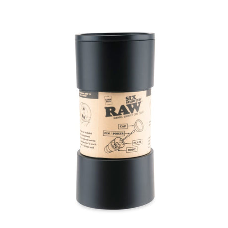 RAW Lean Size Black Six Shooter Cone Filler