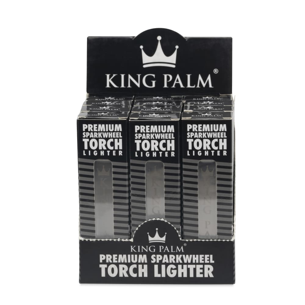 King Palm Sparkwheel Torch - 12ct