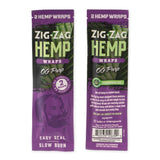 Zig Zag 2pk OG Purp Hemp Wrap Display – 25ct