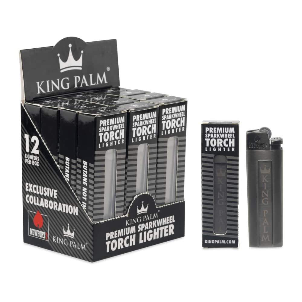 King Palm Sparkwheel Torch - 12ct