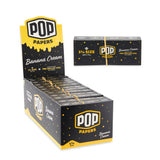 Pop Papers 1 ¼ Size Rolling Papers with Pre-Rolled Flavor Filter Tips 24ct Display