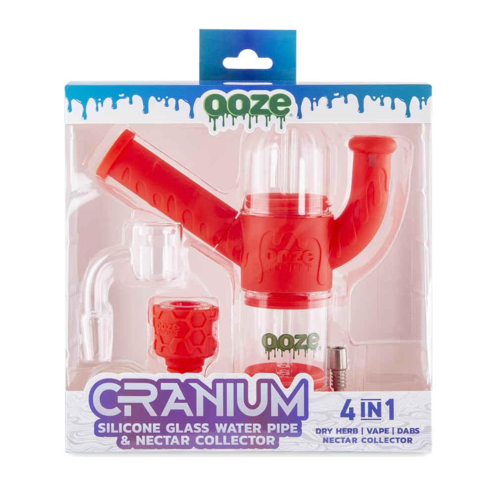 Ooze Cranium Silicone 4-in-1 Hybrid Water Pipe