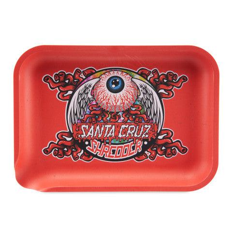 Santa Cruz Shredder Small Hemp Tray 16ct POP Display – Flying Eyeball