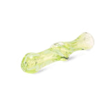 Custom Glass 3" Green Lime Slyme One Hitter Pipe