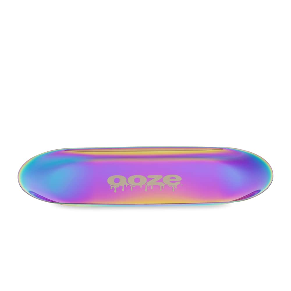 Ooze Rolling Tray - Metal - Aura Rainbow