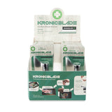 The KronicBlade Multi-Purpose Herb Tool from Happy Kit x 2PuffsUp Retail Display - 10ct