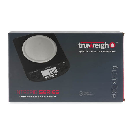 Truweigh Intrepid Series Bench Scale w/ Calibration Weight - 600g x 0.01g