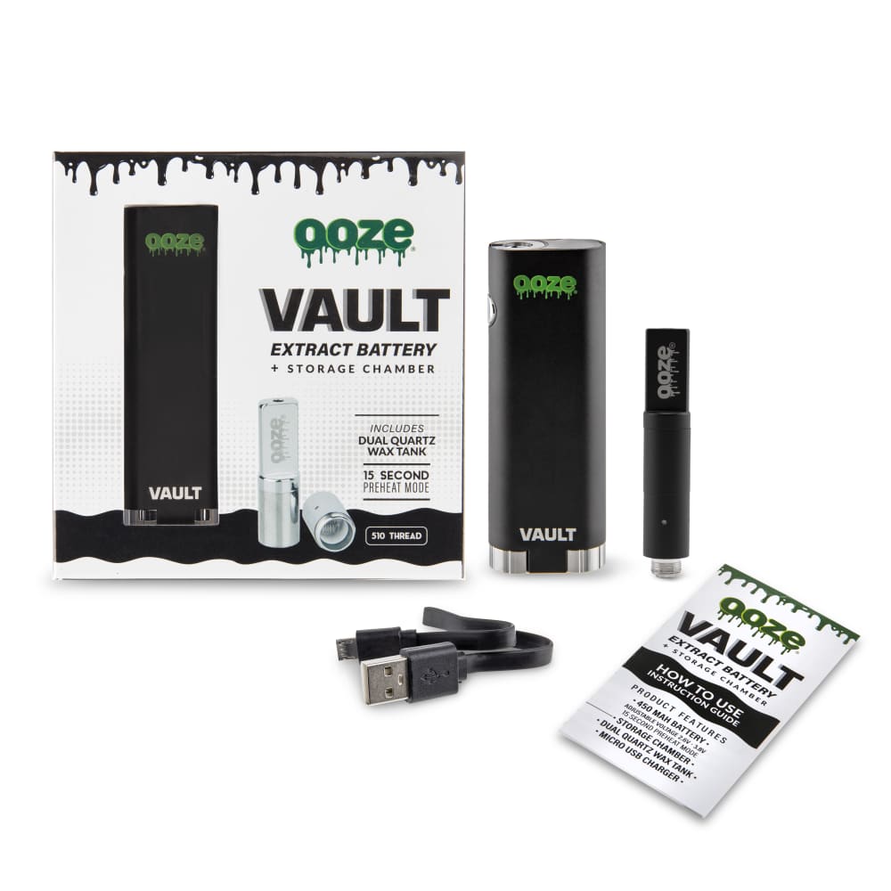 Ooze Vault Extract Battery with Storage Chamber