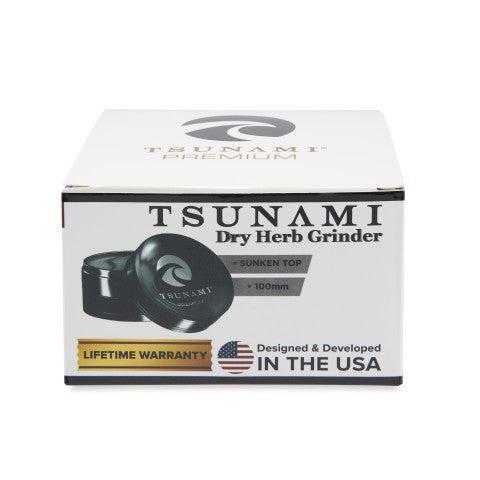 Tsunami Sunken Top 100mm 4-Piece Grinder