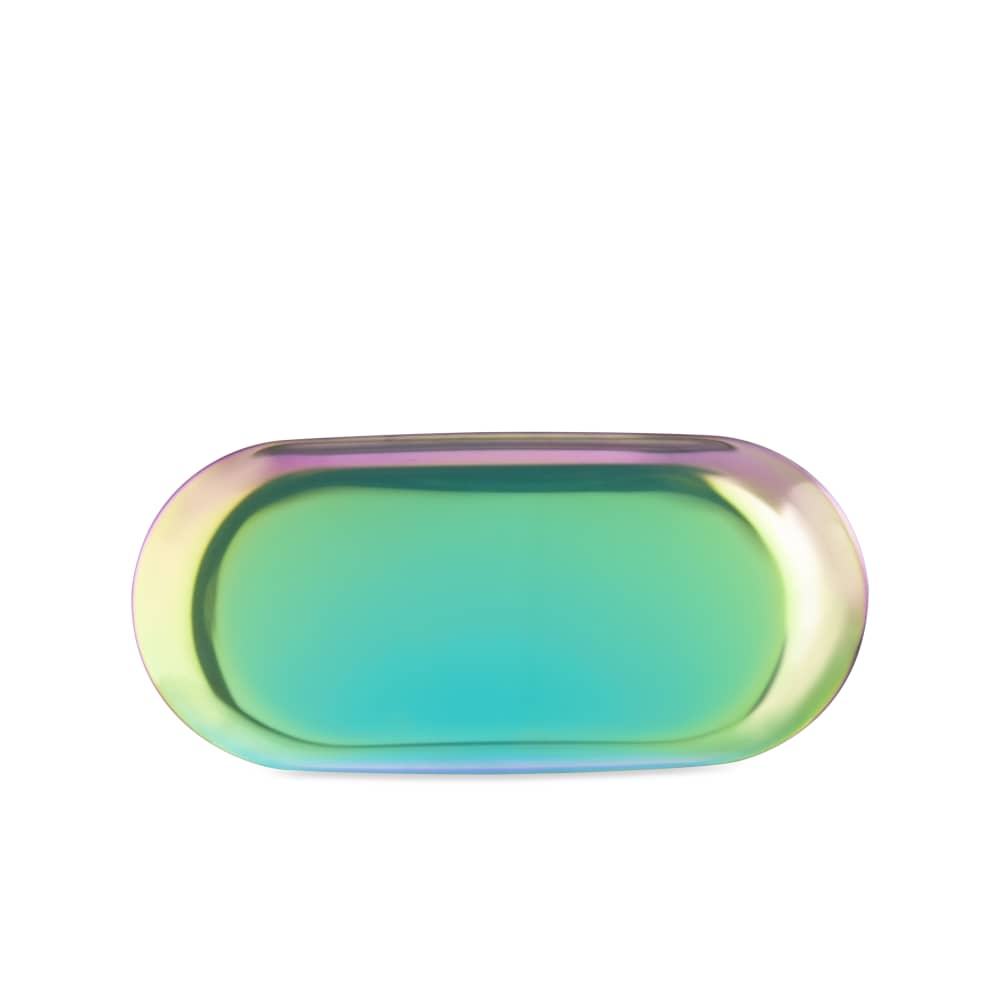 Ooze Rolling Tray - Metal - Aura Rainbow