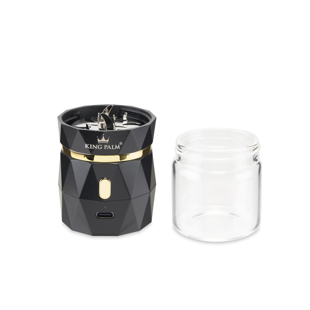 King Palm Electric Herb Grinder POP Display – 6ct