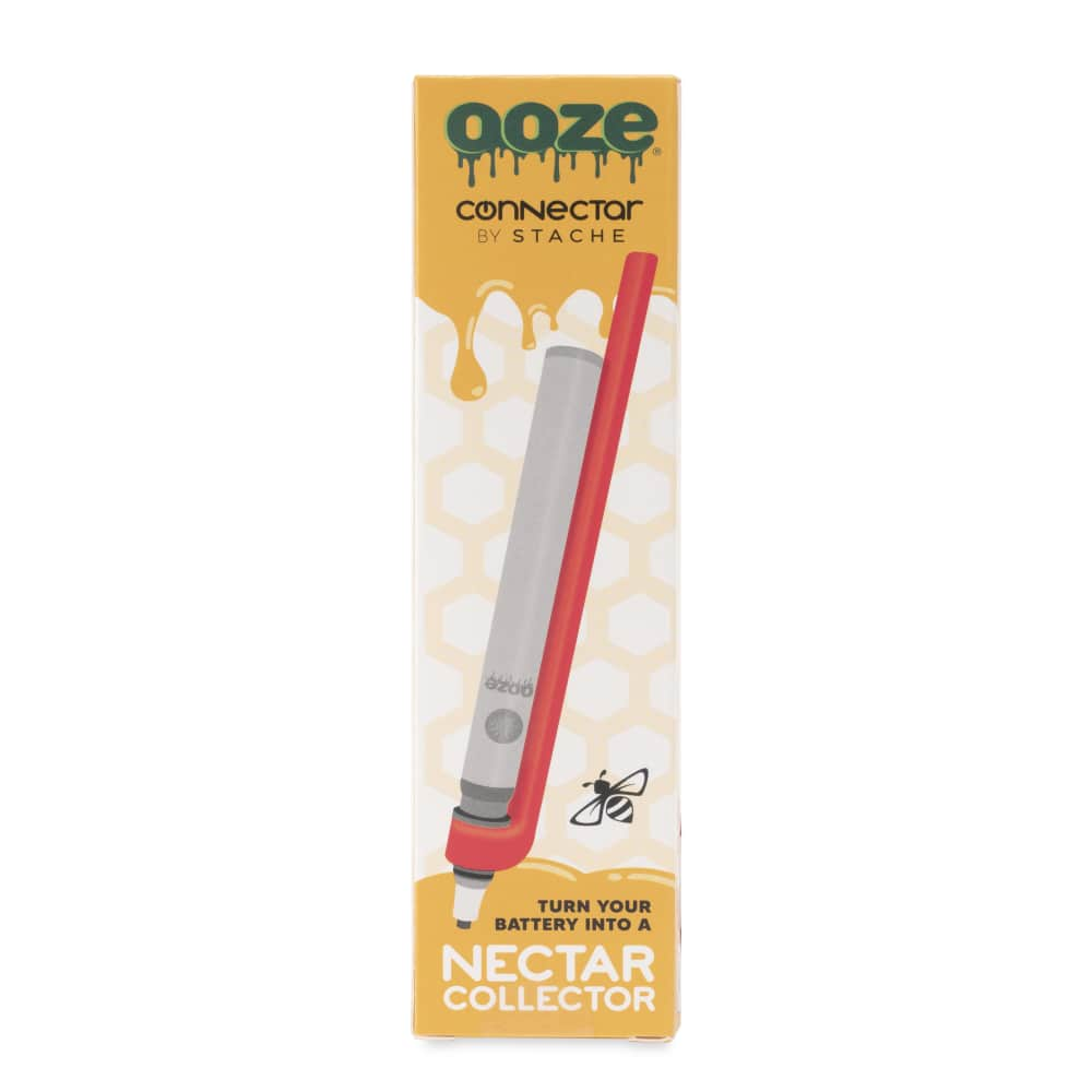 Ooze x Stache ConNectar - 510 Thread Dab Straw Vape Pen Attachment