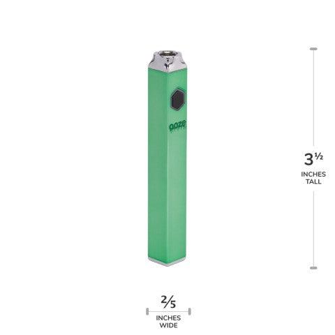 Ooze Quad 510 Thread 500 mAh Square Vape Pen Battery