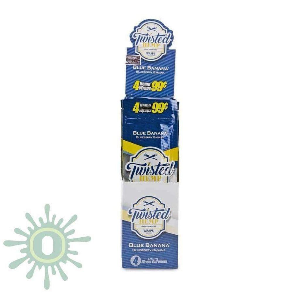 Twisted Hemp Wraps Blue Banana / 15ct / PP $0.99