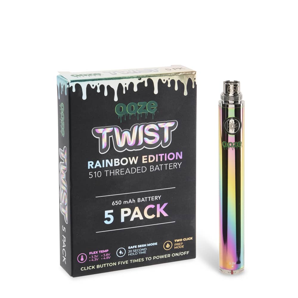 Ooze 650 Twist Battery - 5 Pack