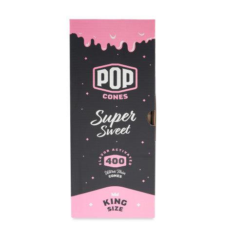 Pop Cones King Size Pre-Rolled Cones with Flavor Tip 400ct Bulk