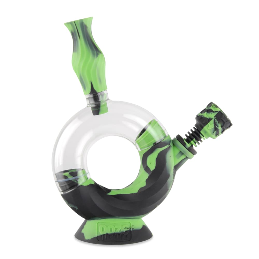 Ooze Ozone Silicone Water Pipe and Dab Straw