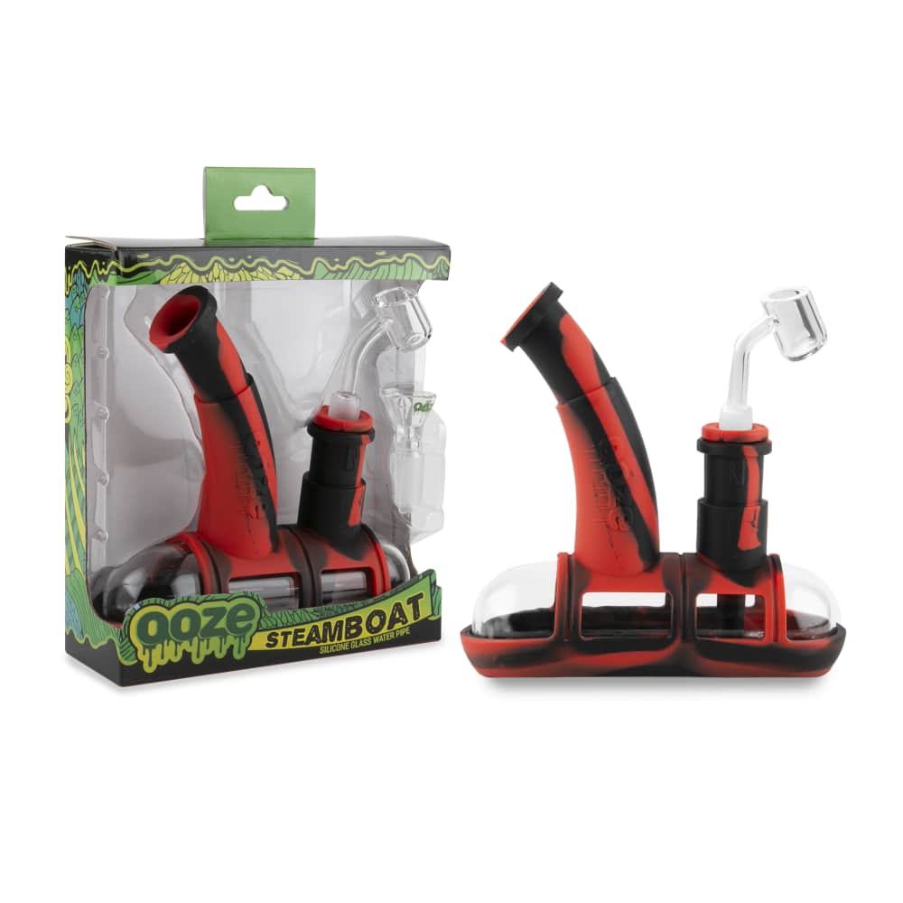 Ooze Steamboat Silicone Bubbler | Cannatron Wholesale