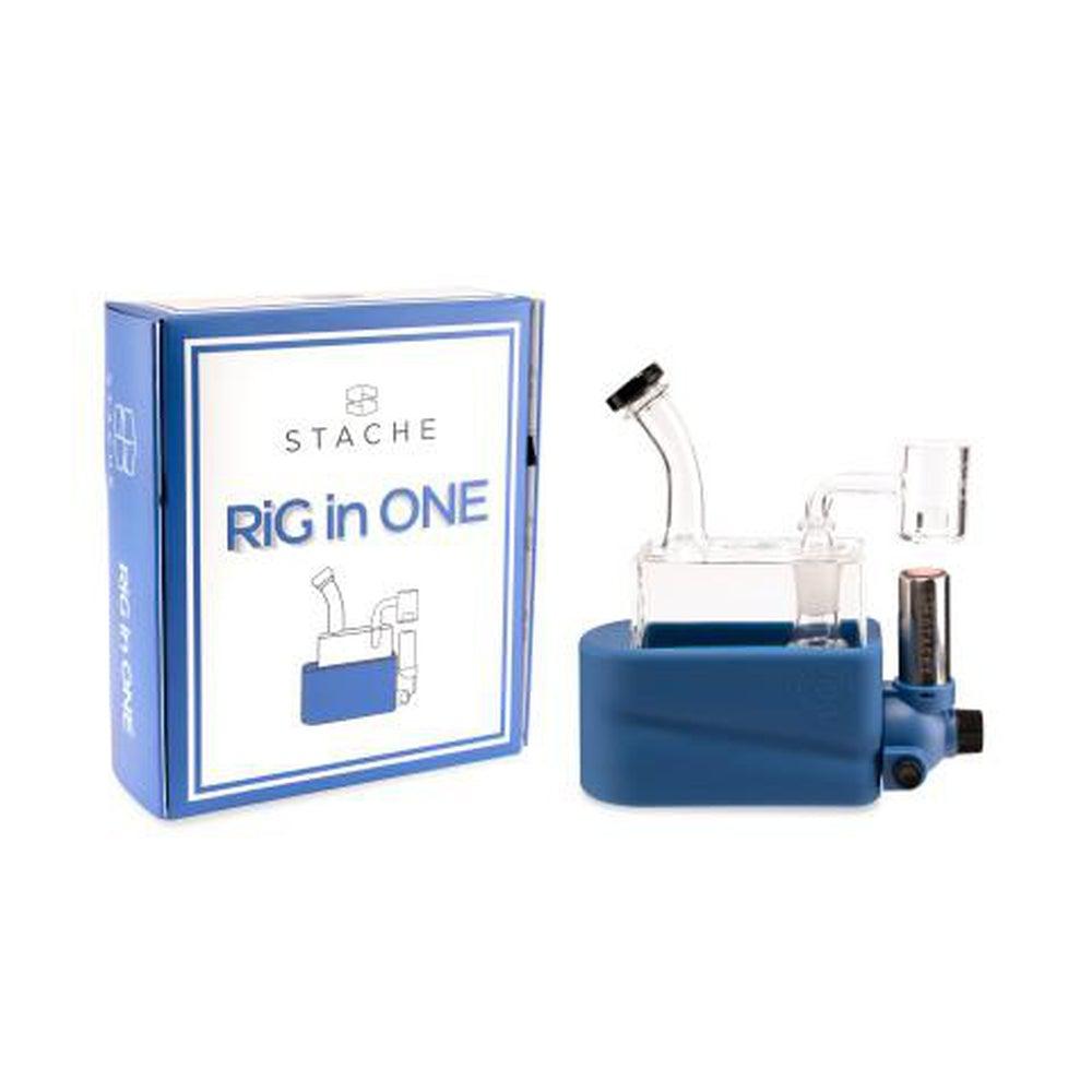 Stache Rio Rig-in-One Dab Rig Kit with Butane Torch - Matte