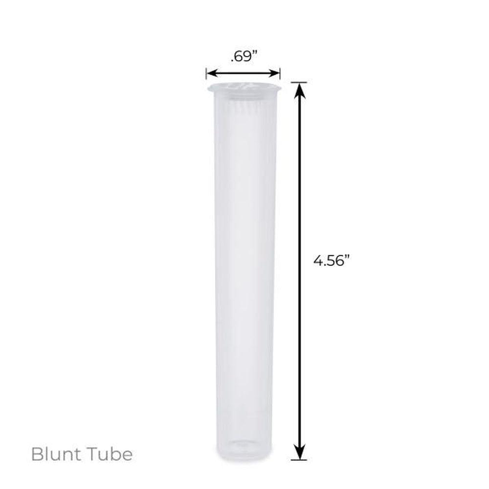 Loud Lock Clear 118mm Blunt Tubes - 1,000 Count