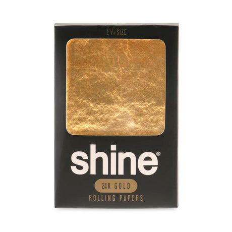 Shine 24K Gold 1 ¼ Size Rolling Papers – 1 Sheet Pack