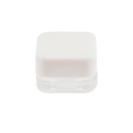 Square 5ml Clear Glass Jar with Lid  250ct