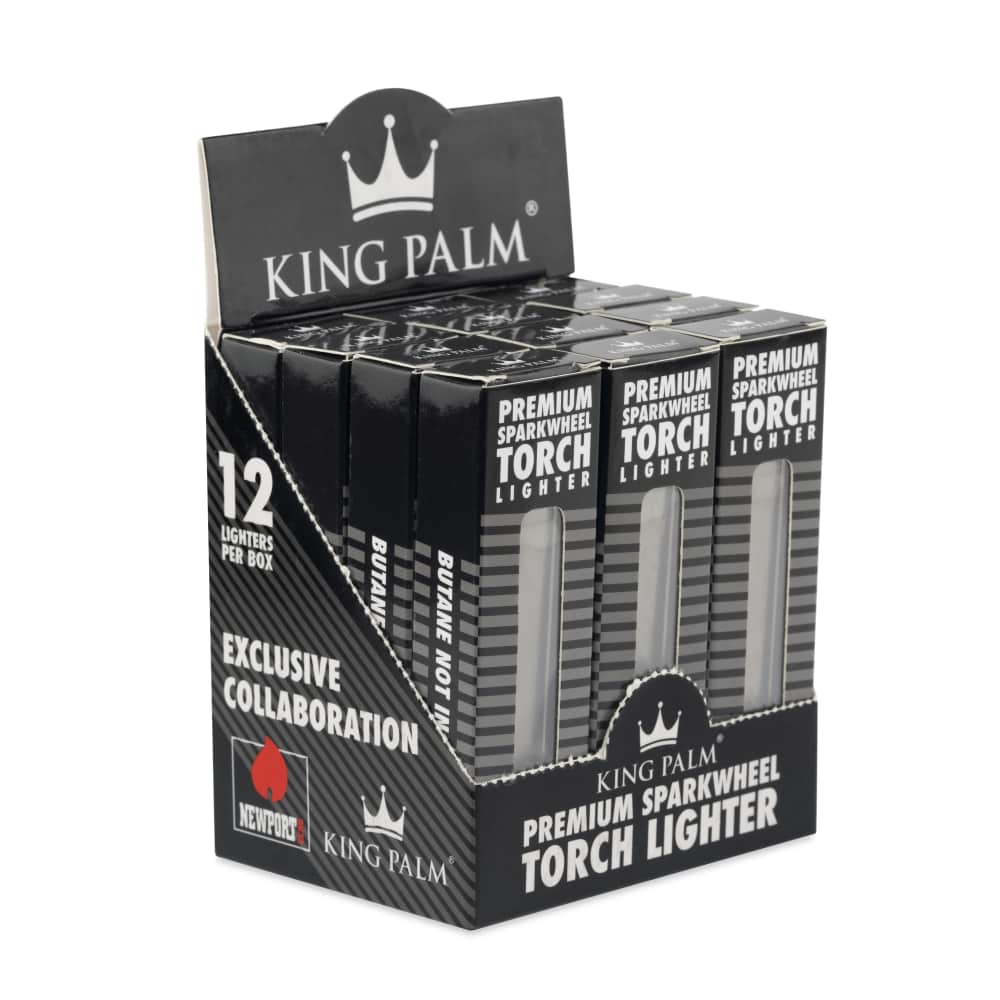 King Palm Sparkwheel Torch - 12ct