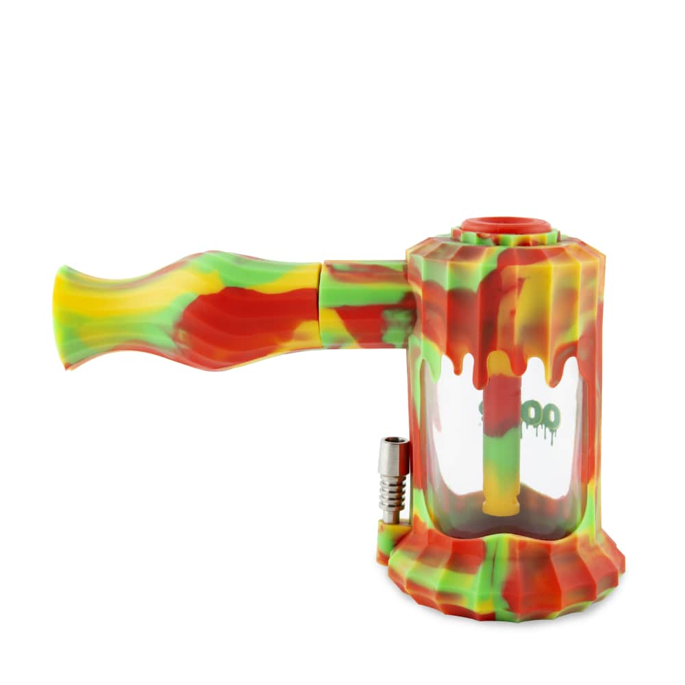 Ooze Clobb Silicone Water Pipe and Dab Straw