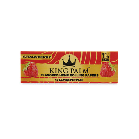 King Palm Flavored Hemp Rolling Papers 50ct Display – 1 ¼ Size
