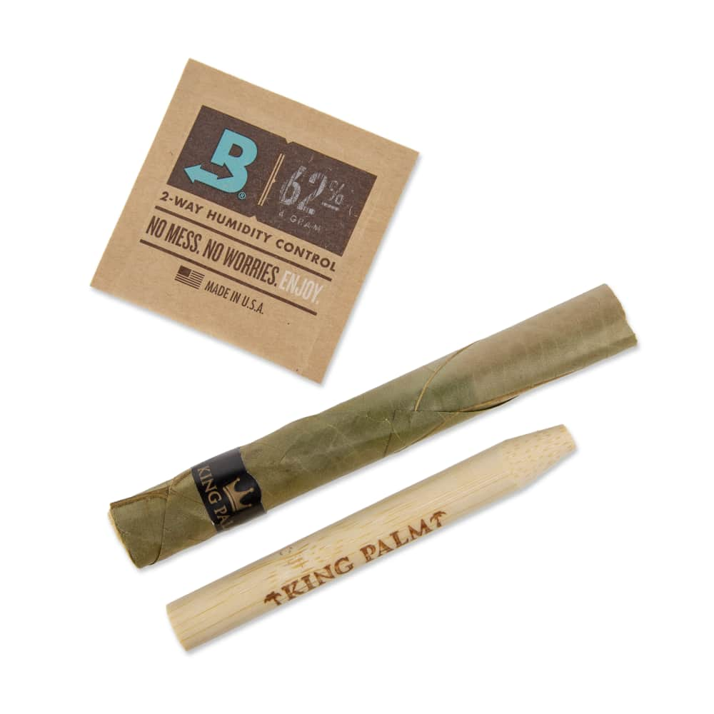 King Palm XL Size Natural Pre-Rolled 5pk Leaf Tubes - 15ct