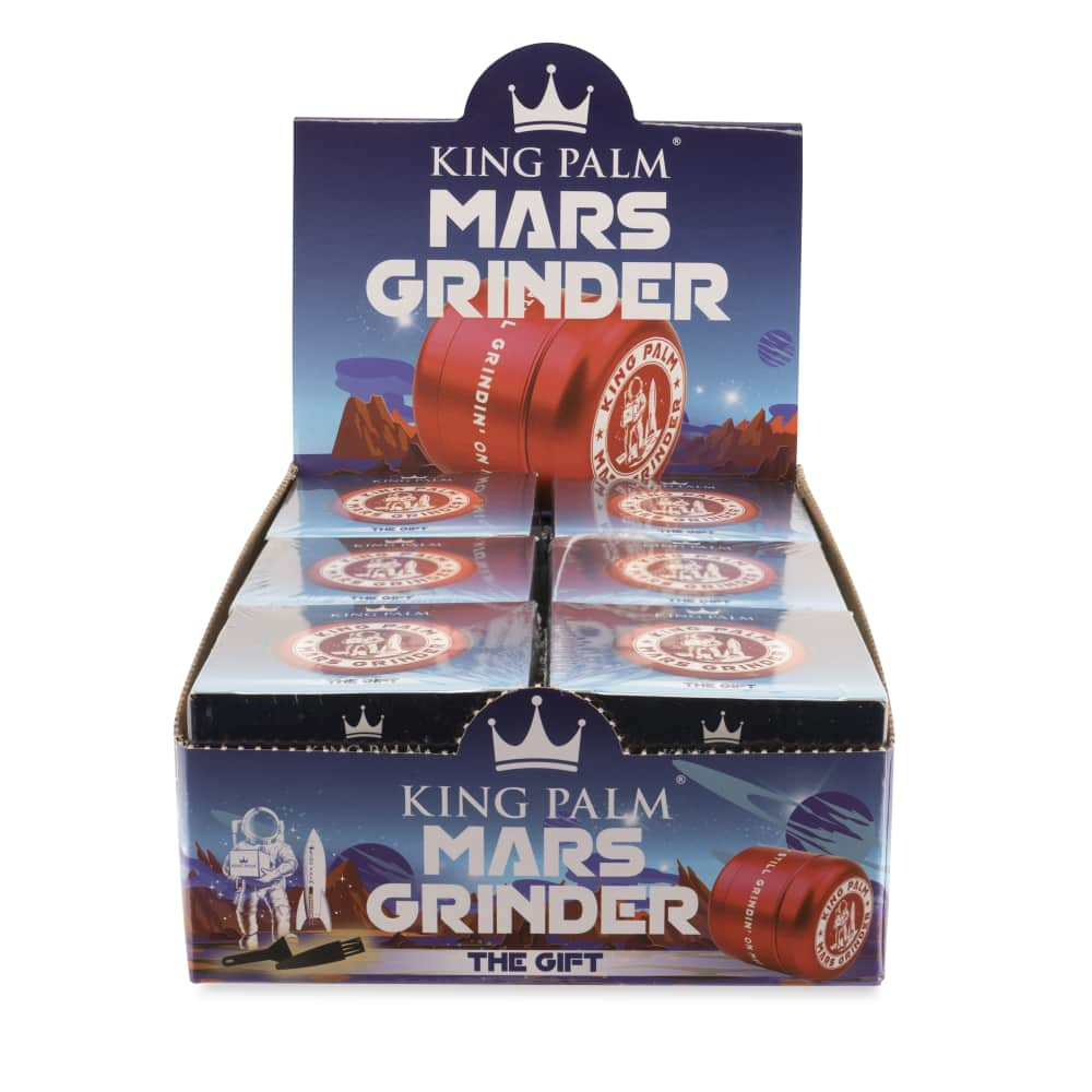 King Palm Mars Grinder - 6ct