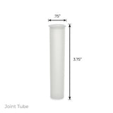 Loud Lock 95mm Plastic Joint Tubes - 1000ct - Clear