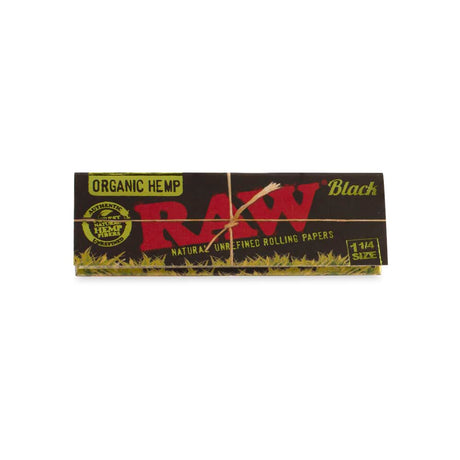 Raw Organic BLACK 1 1/4 - 24ct